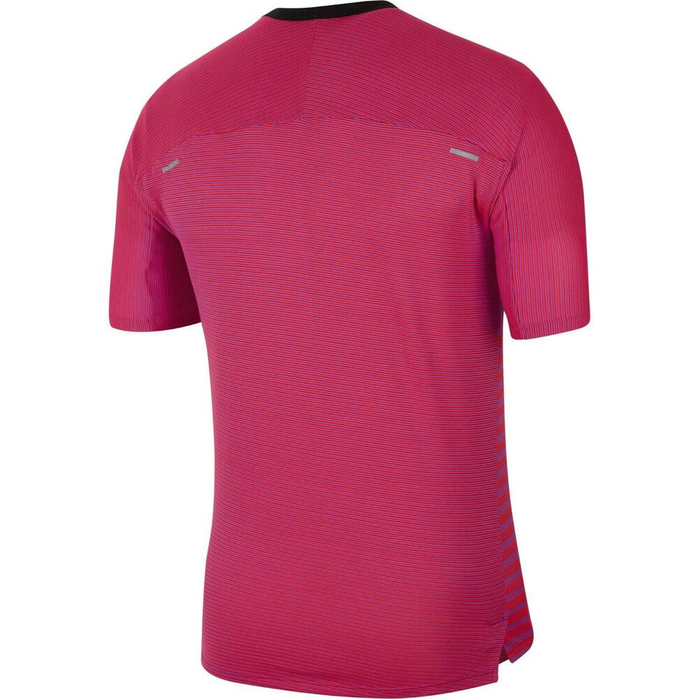 Nike Men's TechKnit Future Fast Vivid Purple Slim Fit Running T Shirt Size 2XL - Picture 5 of 5